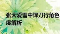 张天爱雪中悍刀行角色 南宫仆射白狐儿脸深度解析